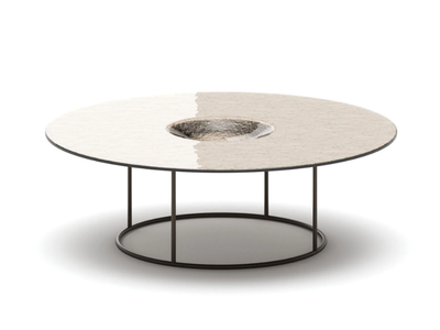 MOVED - Round metal coffee table _ Ozzio Italia