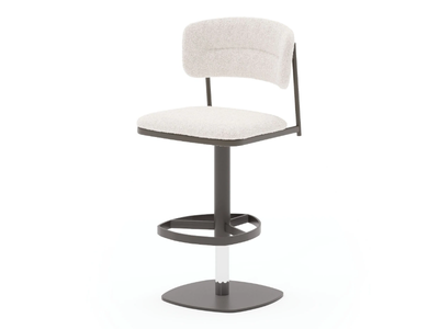 PERSY - High stool with footrest _ Ozzio Italia