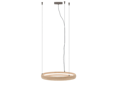RING LIGHT - LED wooden pendant lamp _ Ozzio Italia