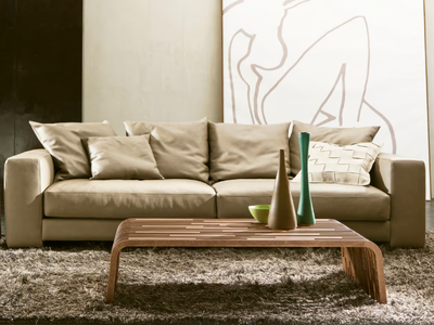 MILLERIGHE - Low solid wood coffee table _ Pacini & Cappellini