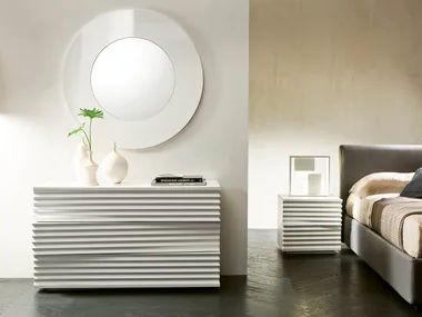 TIFFANY - Wood fibre chest of drawers _ Pacini & Cappellini