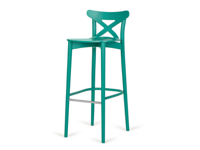 CORTE H-4313 - High stool with back _ Paged
