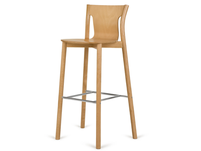 H-TOLO-2160 - High beech stool with back _ Paged