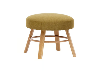 K2 C-2220 - Low upholstered wooden stool _ Paged