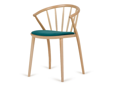 SUDOKU B-9820 - Wooden chair with integrated cushion _ Paged