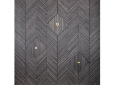 NEW FLORENCE - Reassembled wood and brass wall tiles _ Palazzo Morelli