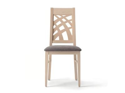 CARMEN 490D.i2 - Beech chair with integrated cushion _ Palma