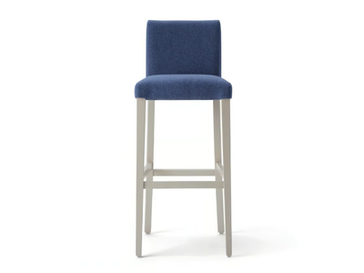 LADY 47OGI.i4 - High upholstered beech stool with back _ Palma