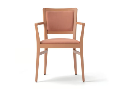 MOMA 472GP.i1 - Upholstered beech chair with armrests _ Palma