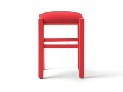 RUSTICA 425Z.i1 - Low upholstered beech stool _ Palma