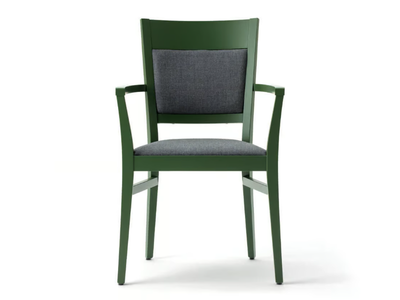 SOUL 472BP.i1 - Upholstered beech chair with armrests _ Palma