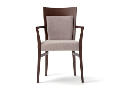 SOUL SOFT 472EP.i4 - Upholstered beech chair with armrests _ Palma