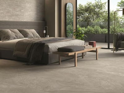 DISTRICT SMOKE - Porcelain stoneware wall/floor tiles with stone effect _ Panaria Ceramica