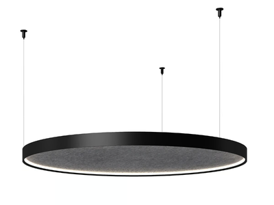 ARENA ACOUSTIC - LED acoustic extruded aluminium pendant lamp _ PANZERI