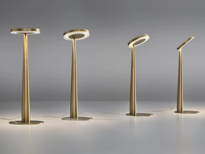 BELLA - LED adjustable die cast aluminium table lamp _ PANZERI