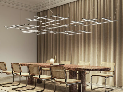 HILOW - LED aluminium pendant lamp _ PANZERI