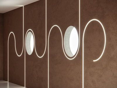 KIPS ROUND - Extruded aluminium linear lighting profile _ PANZERI