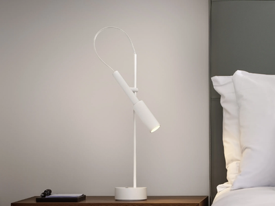 TUBINO - LED adjustable aluminium table lamp _ PANZERI