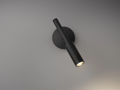 TUBINO - LED adjustable aluminium wall lamp _ PANZERI