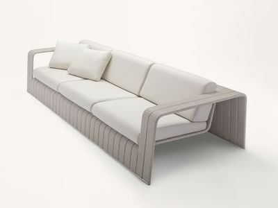 FRAME - 4 seater fabric garden sofa _ Paola Lenti