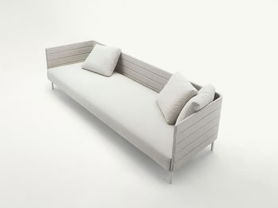 FRAME ON - 4 seater fabric garden sofa _ Paola Lenti
