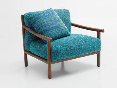 KYO - Fabric garden armchair _ Paola Lenti