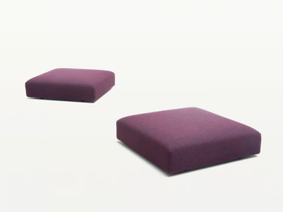 MOVE - Upholstered fabric pouf _ Paola Lenti