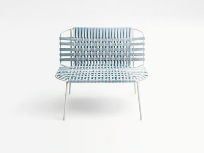 TELAR - Garden stainless steel easy chair _ Paola Lenti