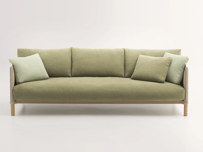 VESPUCCI - Fabric garden sofa with removable cover _ Paola Lenti
