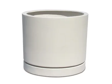 BALTIMORA WHITE LITE - Garden vase in Fiber Clay _ PAOLELLI GARDEN