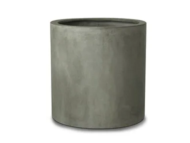 INDIANAPOLIS CONCRETE LITE - Fiber Clay garden pot _ PAOLELLI GARDEN
