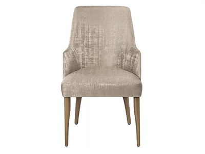AUDREY - Velvet chair with armrests _ Paolo Castelli