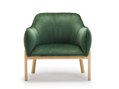 ARVIL - Fabric armchair with armrests _ Papell Design