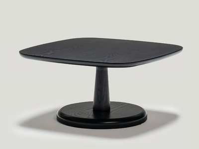 SQUAREZ - Low square wooden coffee table _ Papell Design