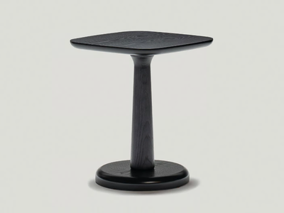 SQUAREZ - Square wooden high side table _ Papell Design