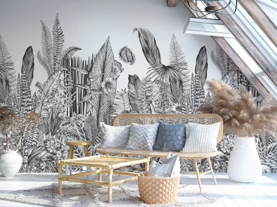 BOTANIC - Panoramic wallpaper _ PaperMint