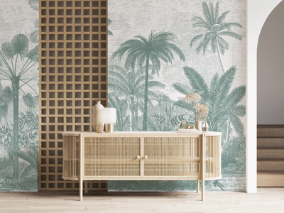 PALMERAIE - Panoramic wallpaper _ PaperMint