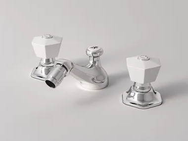 BIANCA - 3 hole bidet tap with automatic pop-up waste _ Park Avenue