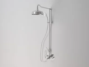 BIANCA - Wall-mounted thermostatic shower panel with hand shower _ Park Avenue