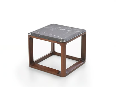 BONE - Square marble coffee table _ PARLA