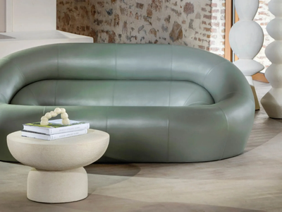 LOOP - 3 seater leather leisure sofa _ PARLA