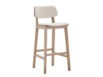 MATE - Fabric stool with integrated cushion _ PARLA