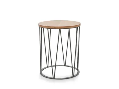MILLER - Wood veneer coffee table _ PARLA