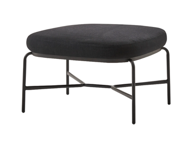 PALM - Fabric and powder coated metal footstool / stool _ PARLA
