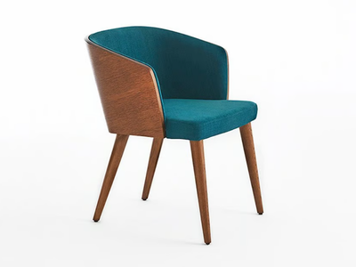 STELLA V - Upholstered fabric chair _ PARLA