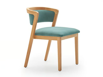 VENUS - Fabric chair with integrated cushion _ PARLA