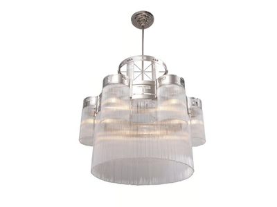 HOFFMANN IV - Handmade brass chandelier _ Patinas Lighting