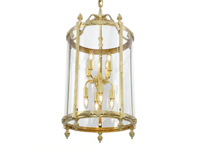 LATERNA I - Brass pendant lamp _ Patinas Lighting