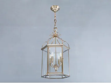 LATERNA VI - Brass pendant lamp _ Patinas Lighting