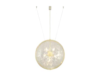 MACARON PENDANT VERTICAL 50 - LED brass pendant lamp _ Patinas Lighting